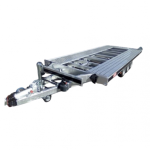 Remorque porte voitures temared carkeeper 3 essieux- sans rampes