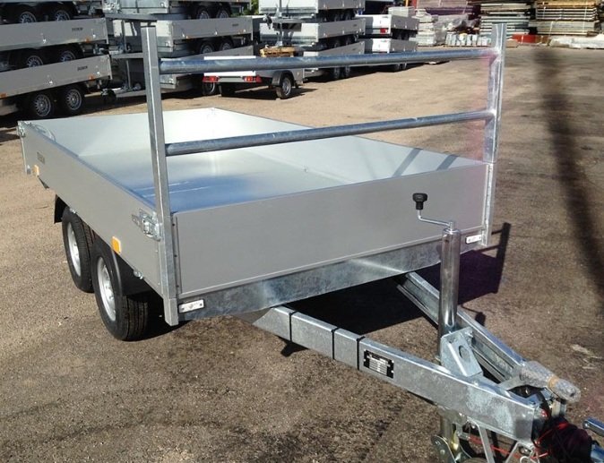 Remorque debon hydraulique pw 1.2 ptac 2000 kg